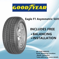 Goodyear Eagle F1 Asymmetric SUV  18 19 20 21 inch Tyre Tayar Tire (Free Installation/ Delivery)