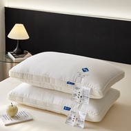 Class A Hotel Pillow 80S Cotton Anti-bacterial And Anti-mite Single Cervical Spine Soft Pillow Core 