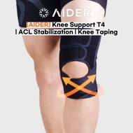 [AIDER] Knee Support T4 | ACL Stabilization | Knee Taping | Hiking | Badminton