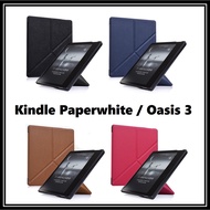 Kindle 2022/2024 / Oasis 2/3 / Paperwhite 4/5/6 Tablet Cover Folding Stand Cover Casing