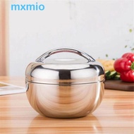 MXMIO Insulated Bowl, Double Layer Thickened Thermal Lunch Box, Durable Unbreakable Drop-proof Anti-