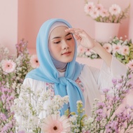 Bella Square Hijab Lightbiru Bella Square Square Hijab Bella Square Youngbiru || Bella Hijab || Bell