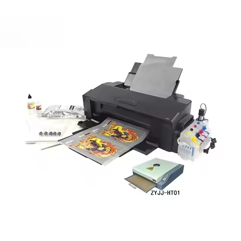 New Cheap Inkjet PET Film DTF A3+ A3 A4 Sheet Printer Machine L1800 Print Head