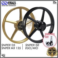 ¤㍿Enkei MAGS PS522 RIM sniper135 sniper 150 GAME CHANGER front 1.6 rear 1.6 sniper150 front 4 holess