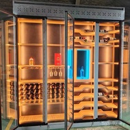 Villa Constant Temperature Wine Cabinet Wine Cabinet Wine Cabinet Private Oak Wine Rack Wine Cellar 