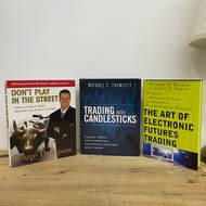 Trading Books : Trading with Candlesticks / Art of Electronic Futures Trading / Don't Play in the St