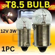 CPO (4082) 1Pc Universal Car/Motorcycle Halogen Bulb/Signal Light BA9S T8.5 12V 3W White