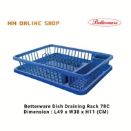 Betterware Dish Draining Rack / Rak Pinggan Mangkuk 78C