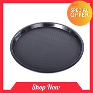 Special Offer 1pcs 14-inch Round Waitress/Waiter Tray Serving Tray Beverage Tray Food Tray Dinner Tr