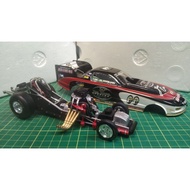 1/24 TOPFUEL Dragster Funny Car Metal Diecast