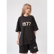 ESSENTIALS短袖T恤男女 FOG復線SS22新款1977潮牌高街寬松情侶T恤