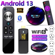 H96 Max TV Set Top Box Media Player 11 4G 32GB 64GB HD 8K 3D Fast Top Box WIFI Bluetooth Media Player For Home