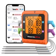 ThermoPro TP930 Wireless Meat Thermometer เครื่องวัดอุณหภูมิอาหาร of 500FT, Bluetooth Meat Thermomet