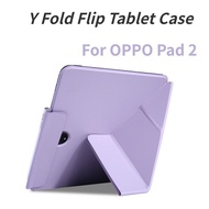 Y-fold Double-sided Clip Smart Case For OPPO Pad 2 11.61" OPPO Pad 11" OnePlus Pad 11.61" Adsorption Magnetic Protective Case