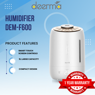 Advanced Comfort Control: Deerma F600 Ultrasonic Humidifier