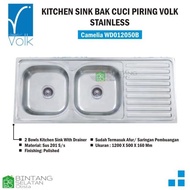 BISA SPK! Volk Camelia WDO12050B Bak Cuci Piring / Kitchen Sink