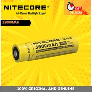 🔥100% ORIGINAL🔥  Nitecore NL1835 35000mAh Rechargable 18650 Battery