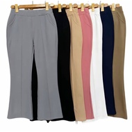 Stretchable Flare Pants Thick Fabric for women Flare Pants Women Pants