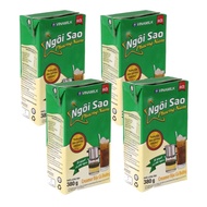 Combo 4 hộp Sữa Đặc Ngôi Sao Phương Nam Hộp Giấy 380g