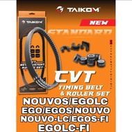 TAIKOM RACING TIMING BELT+ROLLER SET NOUVO S EGO LC EGO EGOS-FI EGOLC-FI HONDA YAMAHA TIMING BELT MO