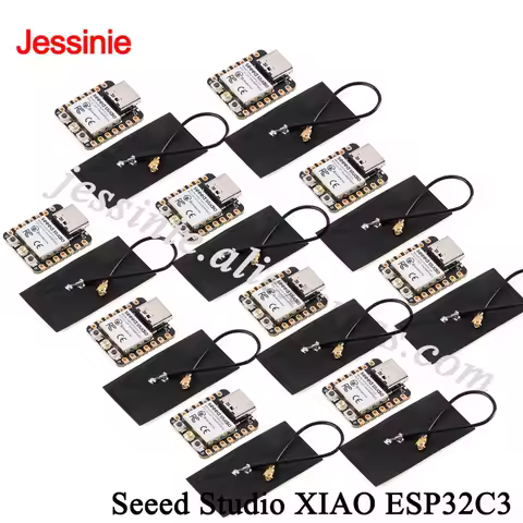 10pcs/1pc ESP32C3 Seeed Studio XIAO BLE WIFI Wireless Development Board Module ESP32 Tiny MCU 4MB 40