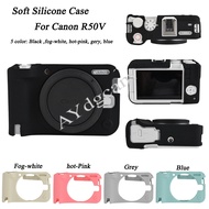 Soft R50V Silicone Camera Case Bag Rubber Skin For Canon EOS R50V Camera