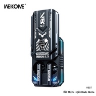 WEKOME Slider TWS mecha blade ตัวเลื่อนสร้างสรรค์ชุดหูฟังบลูทูธ 5.3 ชุดหูฟังบลูทูธไร้สายกึ่งอินเอียร