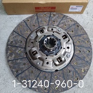 ISUZU Clutch Disc 17" x 10T for 6WF1, 6WG1, 6UZ1, 6SD1 (1-31240-960-0 / ISD-100U) Lining Type
