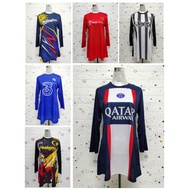 M-XL BAJU MUSLIMAH LENGAN PANJANG JERSEY BOLA SEPAK / MALAYSIA