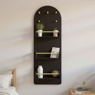 Bảng Pegboard Hình Oval Treo Tường – Kệ Decor Độc Đáo MDF Melamine – 40x120 | 50x120