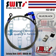 SWITS Hose 90 Degree Model 100cm Motorcycle Brake Hose