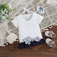 Ayumi White Top Girls'/ Top Girls' Tops Girls' T-shirts
