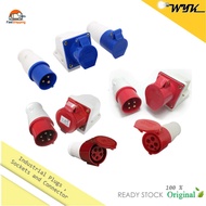 3 Pin/4 Pin /5 Pin Industrial Plugs , Sockets and Connector