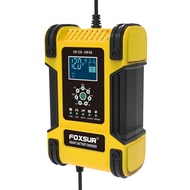 24V 12V 12A Car Battery Charger for AGM Lead Acid Motorcycle Car Battery Automatic 7-stage Smart Bat