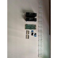HISENSE 50A7100F 50" TV TCON, RIBBON CARD, BACKLIGHT AND SPEAKER