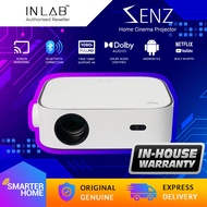 ⚡️ INLAB Senz - The Home Cinema Projector 1080P Full HD / 4K Support / Android 9.0 / 1 Year Official