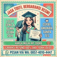 Toefl ITP book for CPNS BUMN