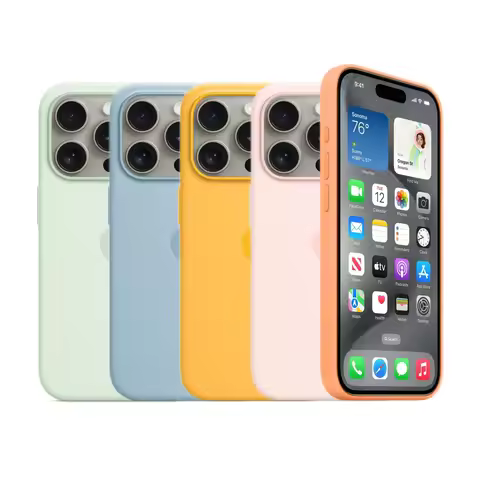 Case for iPhone 15 Pro Max Animation Magsafe Liquid Silicone Magnetic Case for iPhone 15 Pro Case Wi