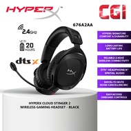 HyperX Cloud Stinger 2 2.4GHz Wireless DTS Spatial Audio Gaming Headset 676A2AA