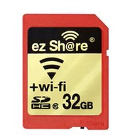 新品 現貨 易享派 ez Share 32G Wi-Fi SD卡 class 10 無線WiFi 記憶卡 保固一年