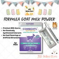 Combeats Goat Milk Powder 5g/sachet FREE SYRINGE (HAMSTER GOAT MILK POWDER, GOAT MILK POWDER, SMALL 