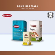 Granoro Pizza Flour Tipo Farina 00 Sourdough Wheat Waffle Cake Bread Flour Tepung Roti Pizza - 1kg/5