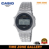 Casio Vintage A171WE-1ADF / A171WE-1A / A171WE-1 / A171WE Silver Stainless Steel Band Unisex