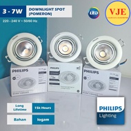 Philips 59776 Pomeron 070 7W WH ID LED Spot Light