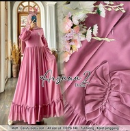 Arsana Dress//Gamis Ceruty Babydoll//Gamis Terbaru 2022//Gamis Putih//Gamis Polos//Gamis Remaja//Gam