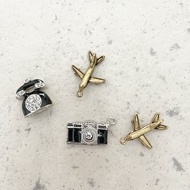 Vintage Charms - Airplanes and Camera