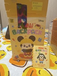 toptoy disney mini backpack 盲盒