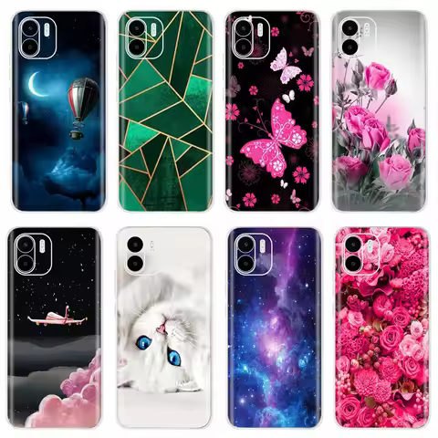 Redmi A2 Case For Xiaomi Redmi A2 Plus Phone Cover Luxury Marble Soft Funda For Xiomi Redmi A2 Plus