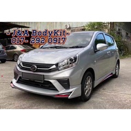 Perodua Axia 2017 Drive 68 Full Set Bodykit With Paint (Including Rubber Lining)