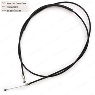 1pc Front Hood Pull Cable Black For Toyota Corolla E80 EE80 AE82 Year 1983-1987